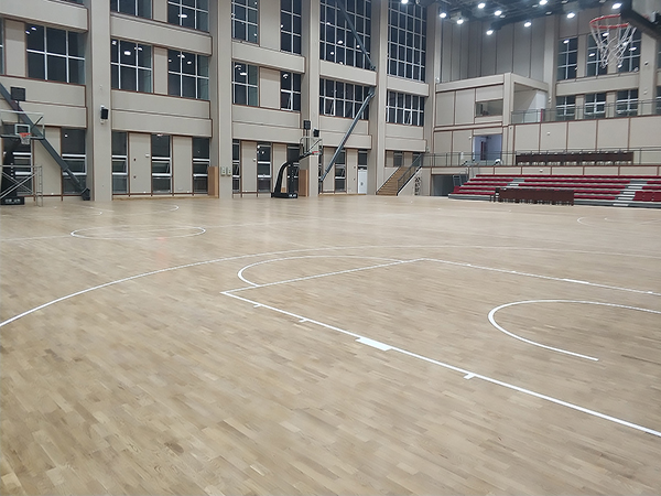 木地板籃球場(chǎng)是用什么材質(zhì)的地板裝成？你了解多少呢？