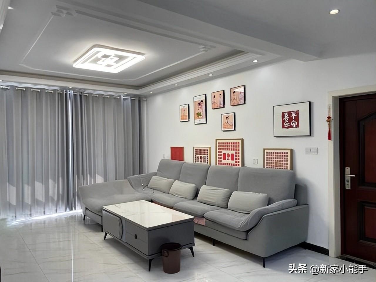 00后婚房，簡單裝修不豪華，室內(nèi)面積不大，新生活真的很幸福