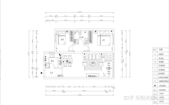 80㎡家裝簡約風格效果圖，美麗動人，大氣端莊！